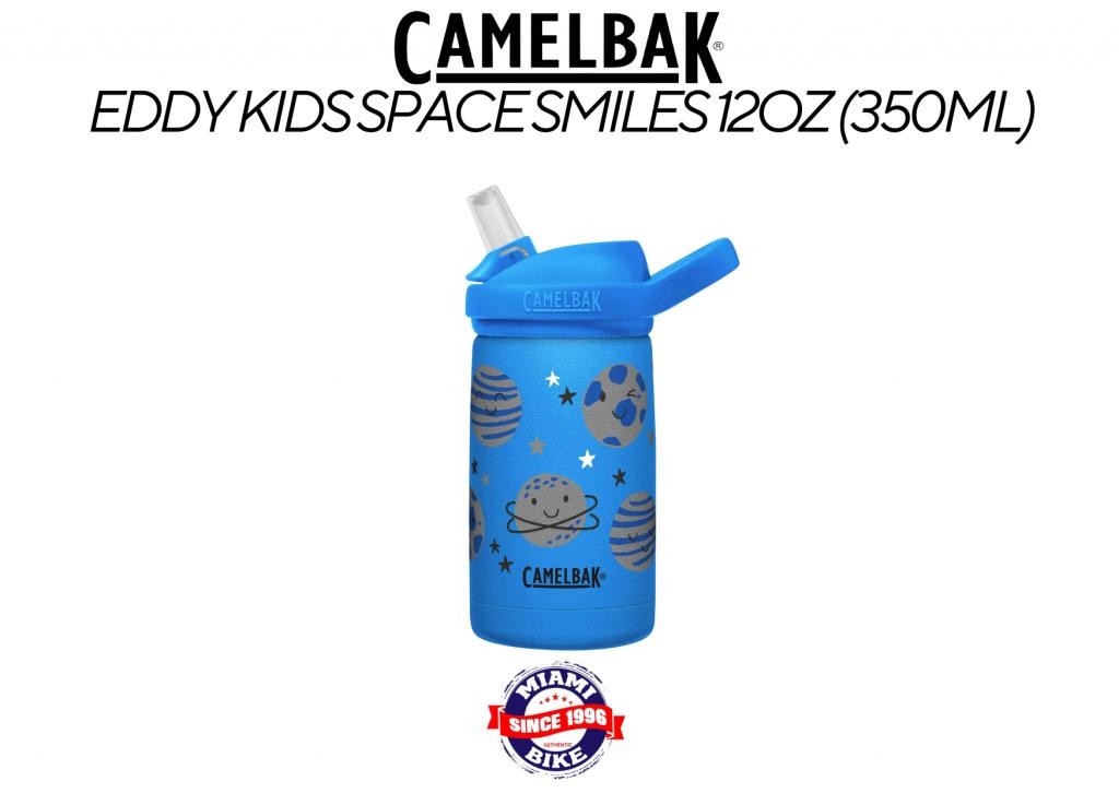 GARRAFA CAMELBAK EDDY KIDS SST VACUUM INSULATED 12OZ (350ML) SPACE SMILES
