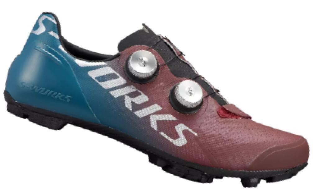 SAPATILHA MTB 44 EUR SPECIALIZED S-WORKS RECON BLUE/BROWN