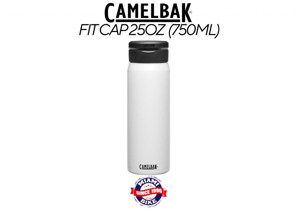 GARRAFA CAMELBAK FIT CAP SST VACUUM INSULATED 25OZ (750ML) WHITE