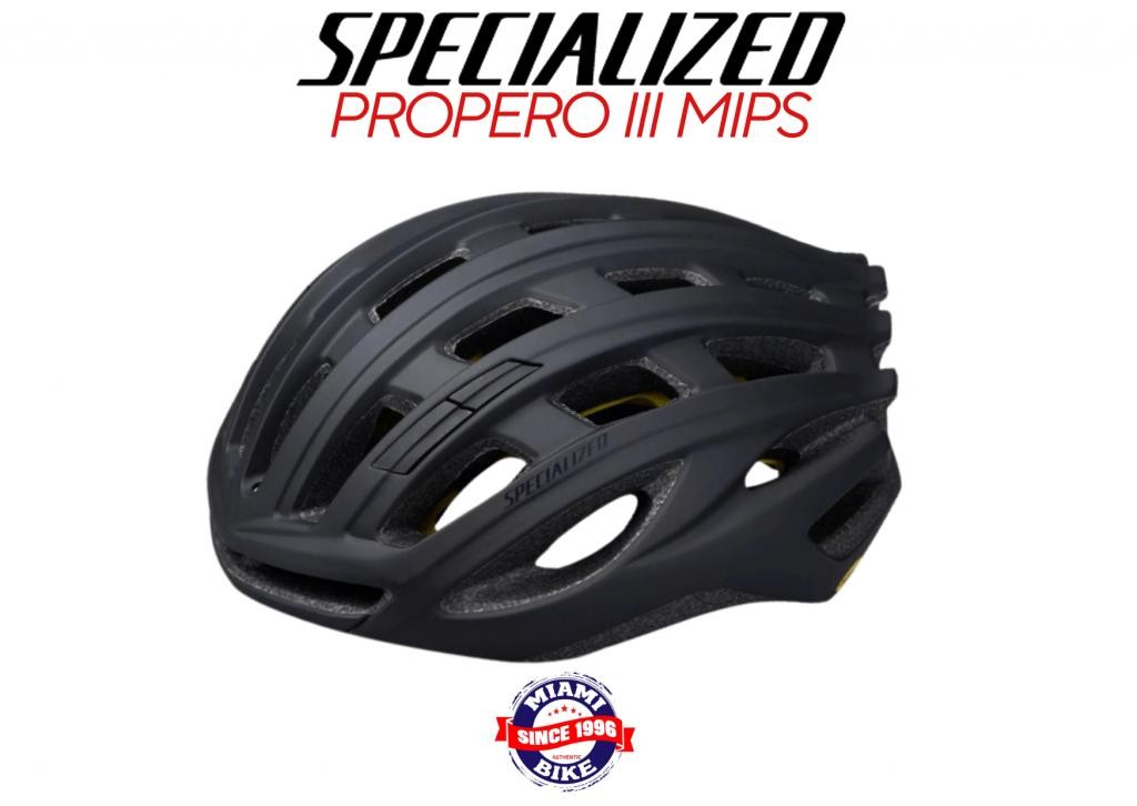 CAPACETE SPECIALIZED M PROPERO III MIPS BLK 