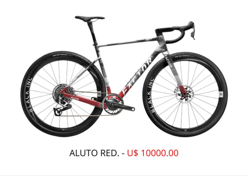 BIC. FACTOR ALUTO RED POWERMETER - 2026